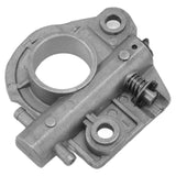 Oil Pump for CS3050 CS3400 CS3450 GC34 CS340 CS341 CS345 CS346 Chainsaw Aluminum Iron Oil Pump Repace for 43700239130 - 45-Degree Angle