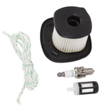 Blower Air Filter Fuel Filter Spark Plug Kit Set for Stihl SH86 SH86C BG86CE BG86Z BG86CEZ - Front View
