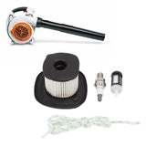 Blower Air Filter Fuel Filter Spark Plug Kit Set for Stihl SH86 SH86C BG86CE BG86Z BG86CEZ