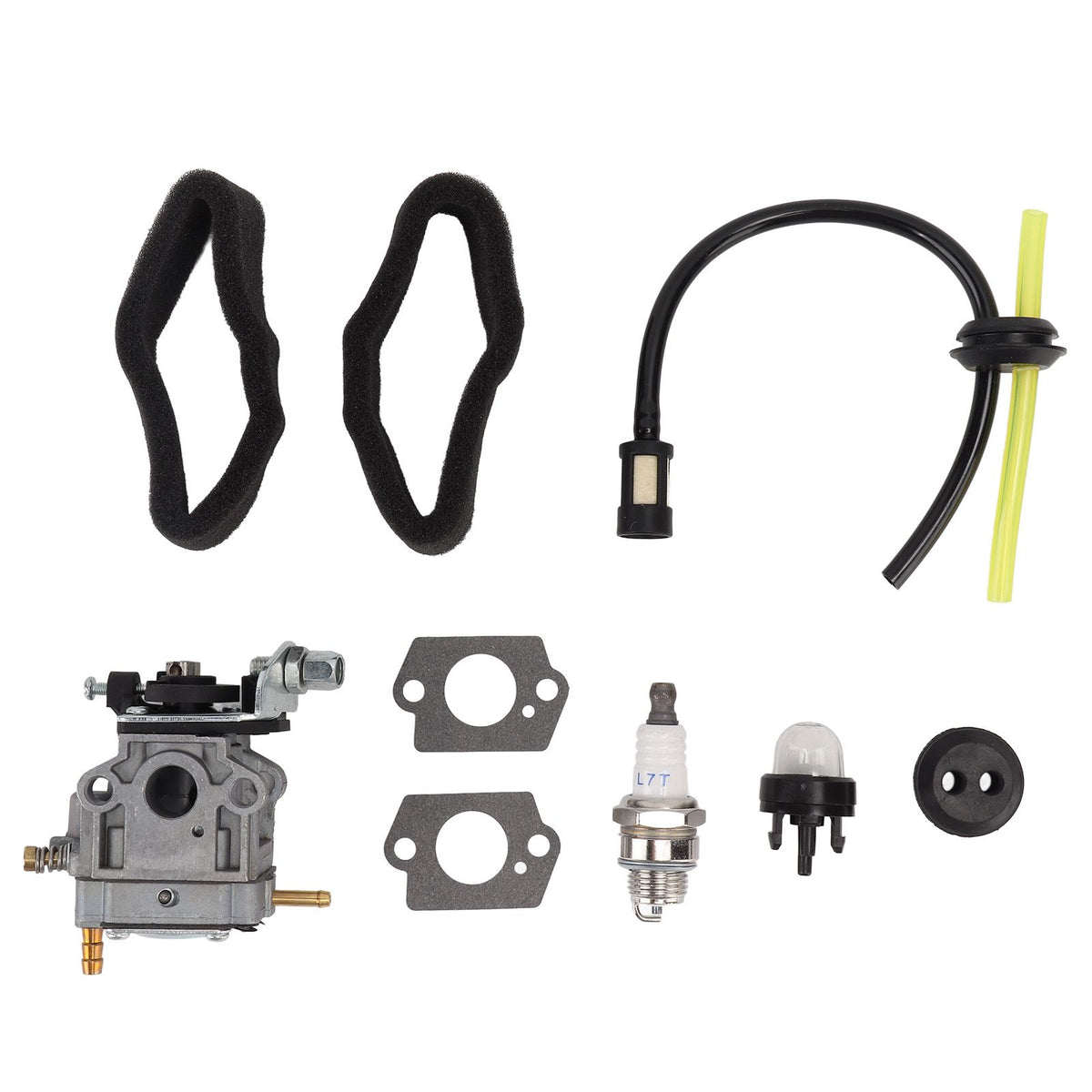 Carburetor Repair Sponge Ring Tube Kit for Ryobi RLT26CDSN for Homelite HlT25CNB Trimmer Replacement Part