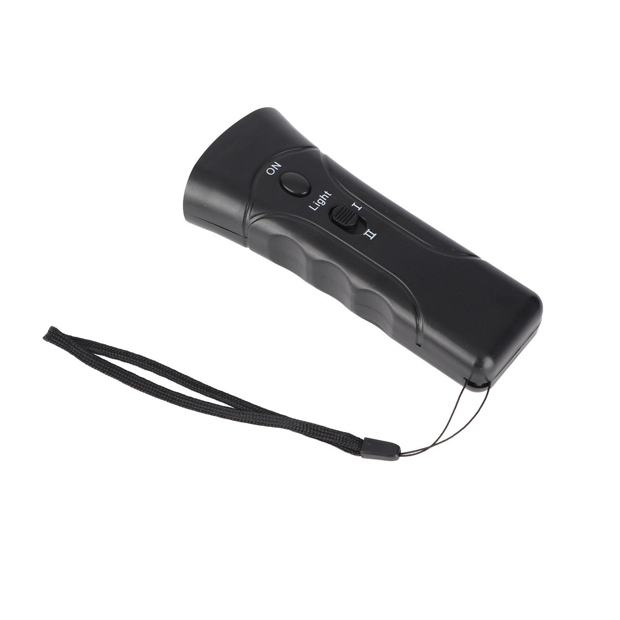 Dog Barking Deterrent Ultrasound Dual Horn Handheld Dog Bark Control Training Device for Outdoor Black