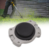 Universal Trimmer Head 0.5in Hole Diameter Aluminium High Accuracy String Trimmer Head with 2 Lines for Replacement