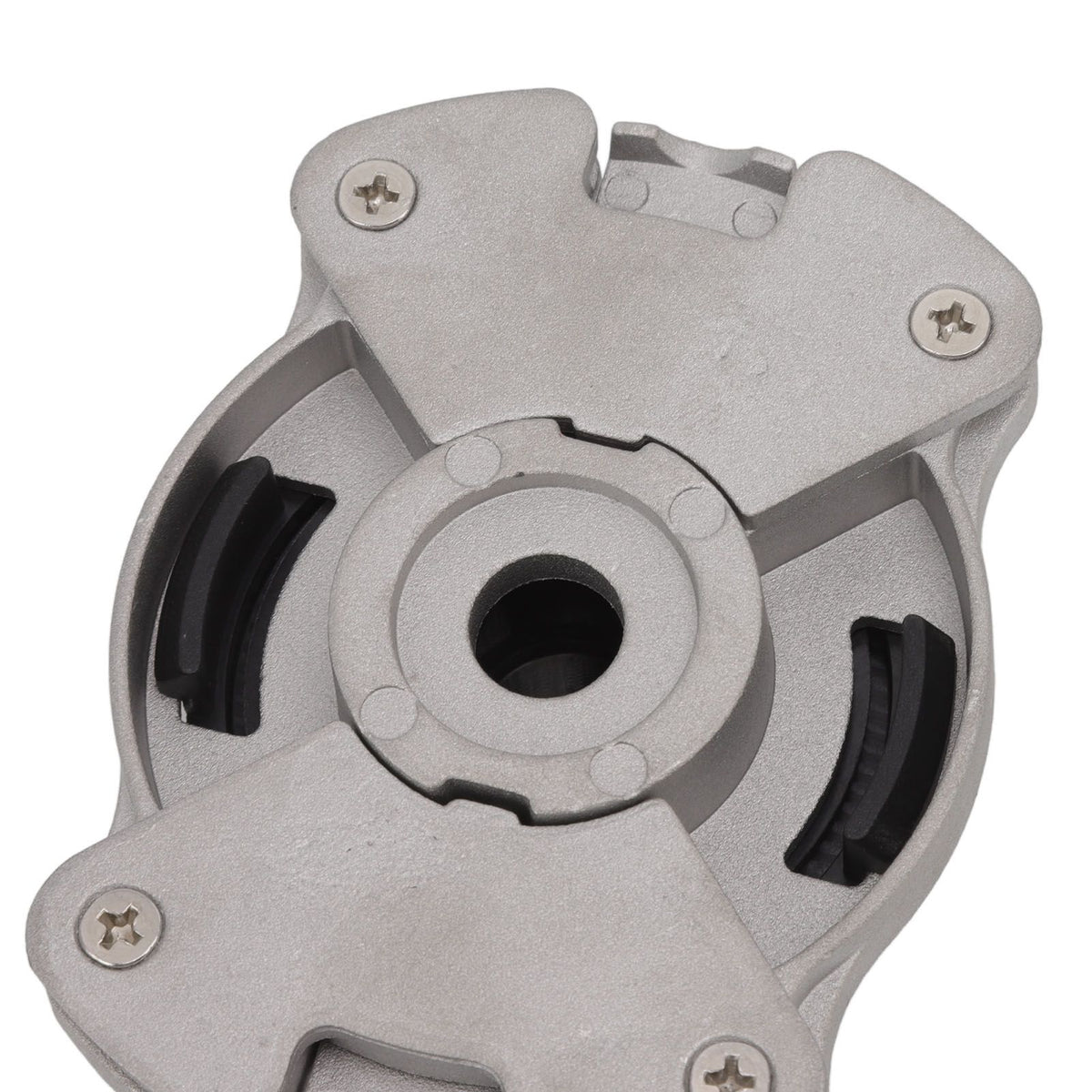 Universal Trimmer Head 0.5in Hole Diameter Aluminium High Accuracy String Trimmer Head with 2 Lines for Replacement