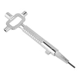 Multi Purpose Locksmith Tool Zinc Alloy Cylinder Gauge Cam Turner Spindle Turner for Car Door Repairing