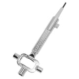Multi Purpose Locksmith Tool Zinc Alloy Cylinder Gauge Cam Turner Spindle Turner for Car Door Repairing
