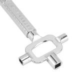 Multi Purpose Locksmith Tool Zinc Alloy Cylinder Gauge Cam Turner Spindle Turner for Car Door Repairing