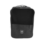 3 Layers Travel Shoe Bag Holds 3 Pair of Shoes Waterproof Portable Shoe Storage Bag for Travel Camping Daily Use Black