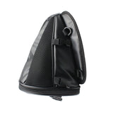 Motorcycle Bag Large Capacity Anti Skid PU Waterproof Lightweight Motorbike Tail Bag - Top-Down View