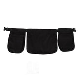 Waist Belt Bag Adjustable Large Capacity Multi Pocket Multifunctional Apron Bag for Men Women - 45-Degree Angle