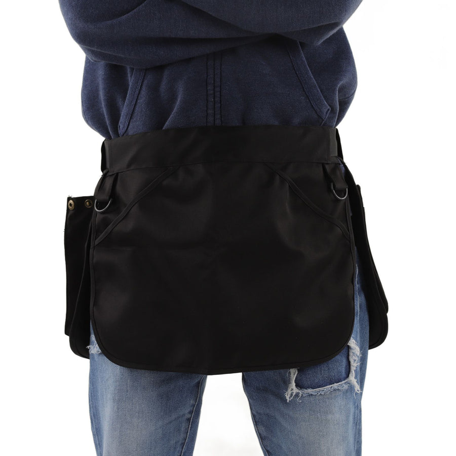 Waist Belt Bag Adjustable Large Capacity Multi Pocket Multifunctional Apron Bag for Men Women
