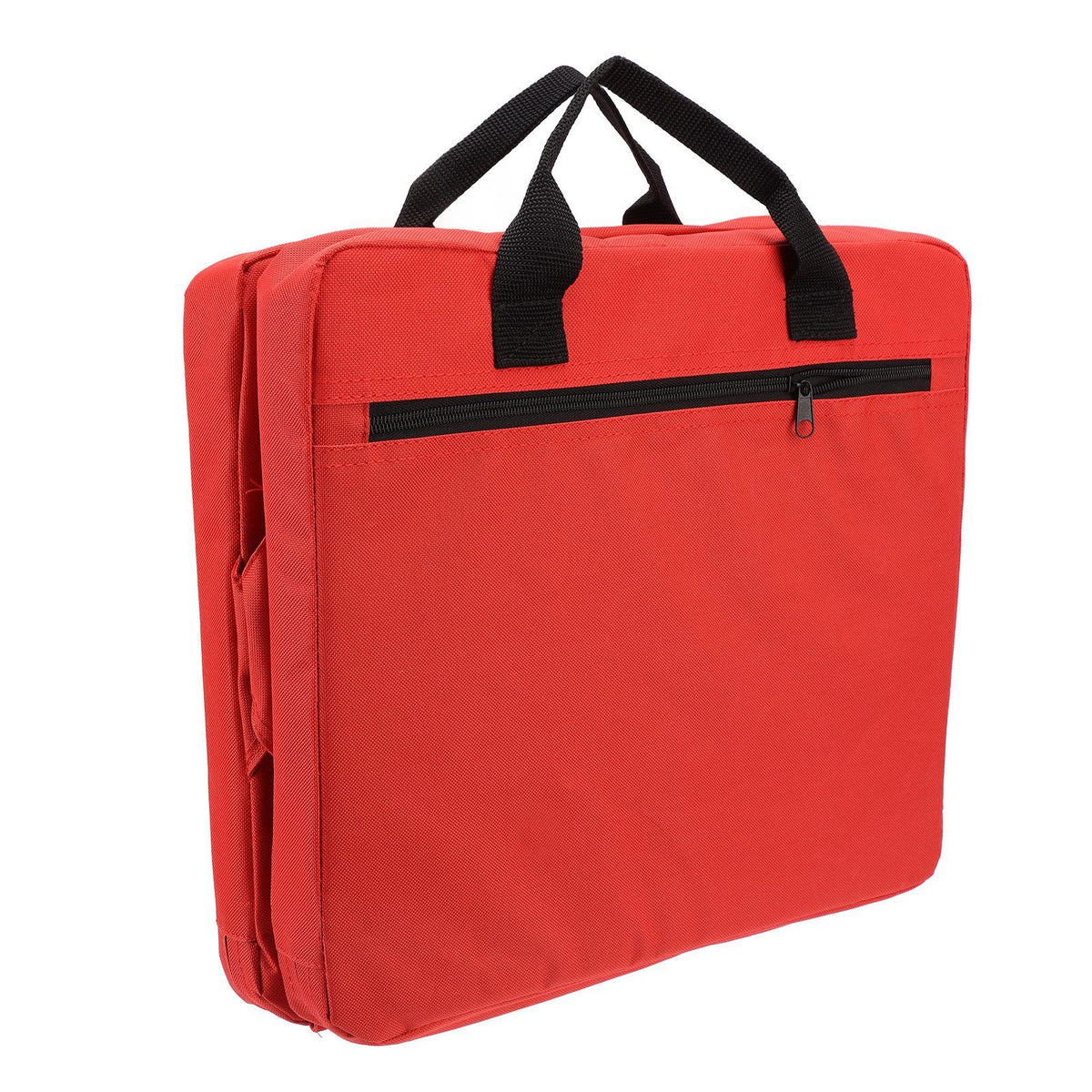 Outdoor Chair Cushion Portable Comfortable Oxford Cloth Foldable Stadium Seat Cushion Red