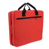 Outdoor Chair Cushion Portable Comfortable Oxford Cloth Foldable Stadium Seat Cushion Red - 45-Degree Angle