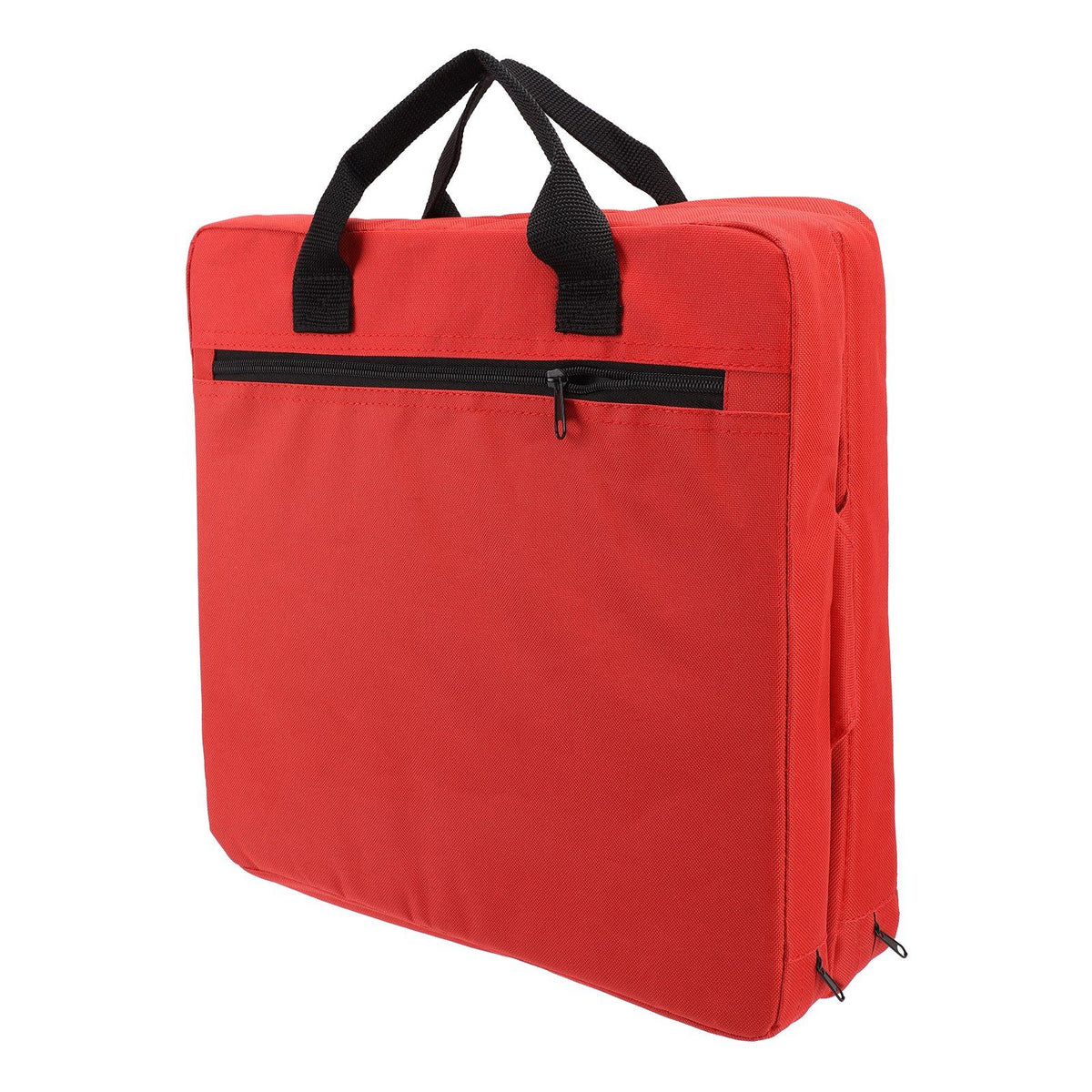Outdoor Chair Cushion Portable Comfortable Oxford Cloth Foldable Stadium Seat Cushion Red