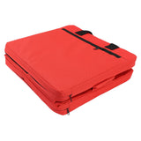 Outdoor Chair Cushion Portable Comfortable Oxford Cloth Foldable Stadium Seat Cushion Red