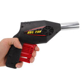BBQ Air Blower Ventilator Portable Picnic Hand Held Fan Camping Cooking Tools for Outdoor Travel Barbecue