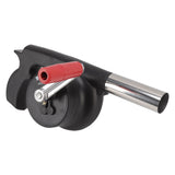 Hand Crank BBQ Blower Lightweight Portable ABS Barbecue Fan for Camping Picnic Fireplace
