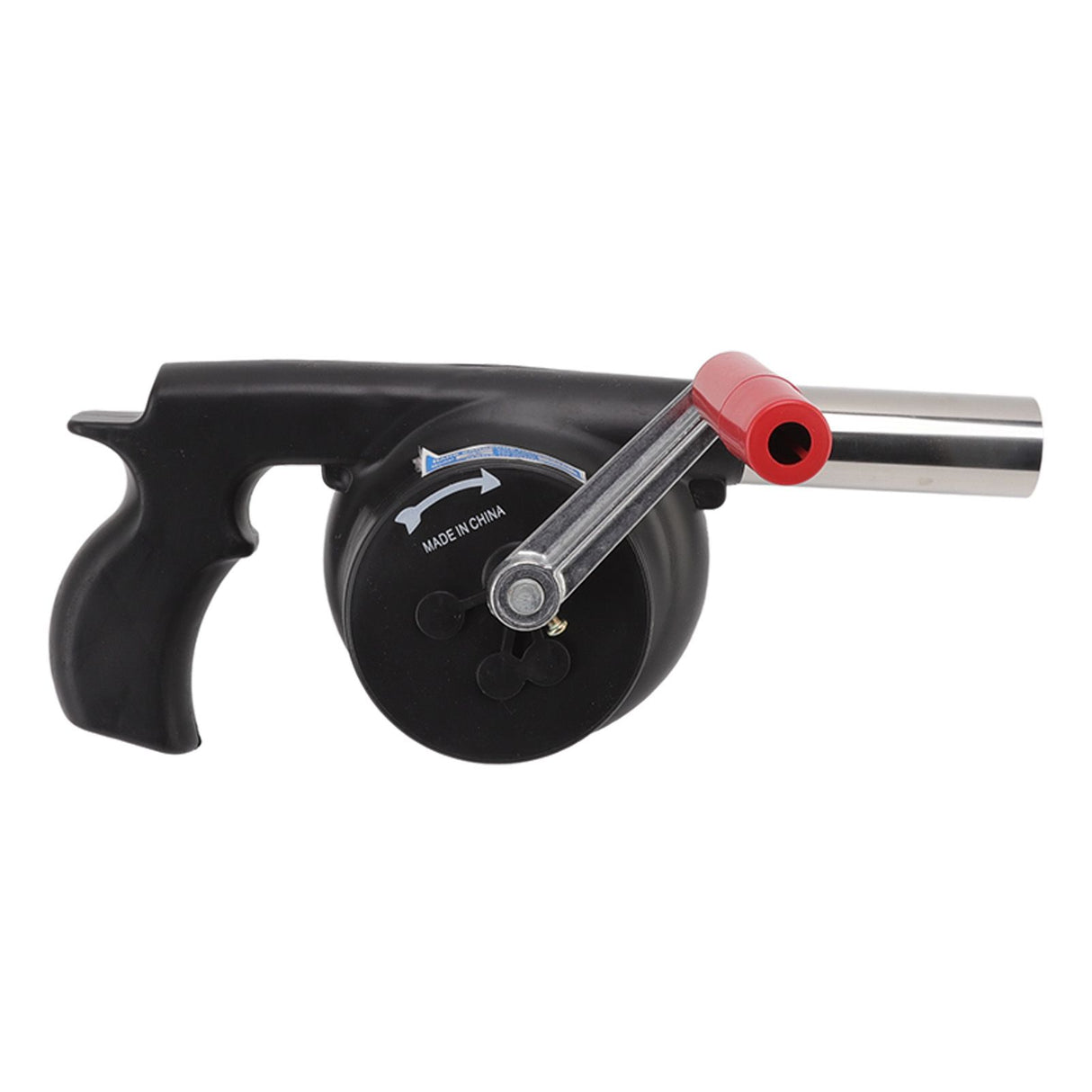 Hand Crank BBQ Blower Lightweight Portable ABS Barbecue Fan for Camping Picnic Fireplace