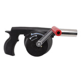 Hand Crank BBQ Blower Lightweight Portable ABS Barbecue Fan for Camping Picnic Fireplace - Low Angle