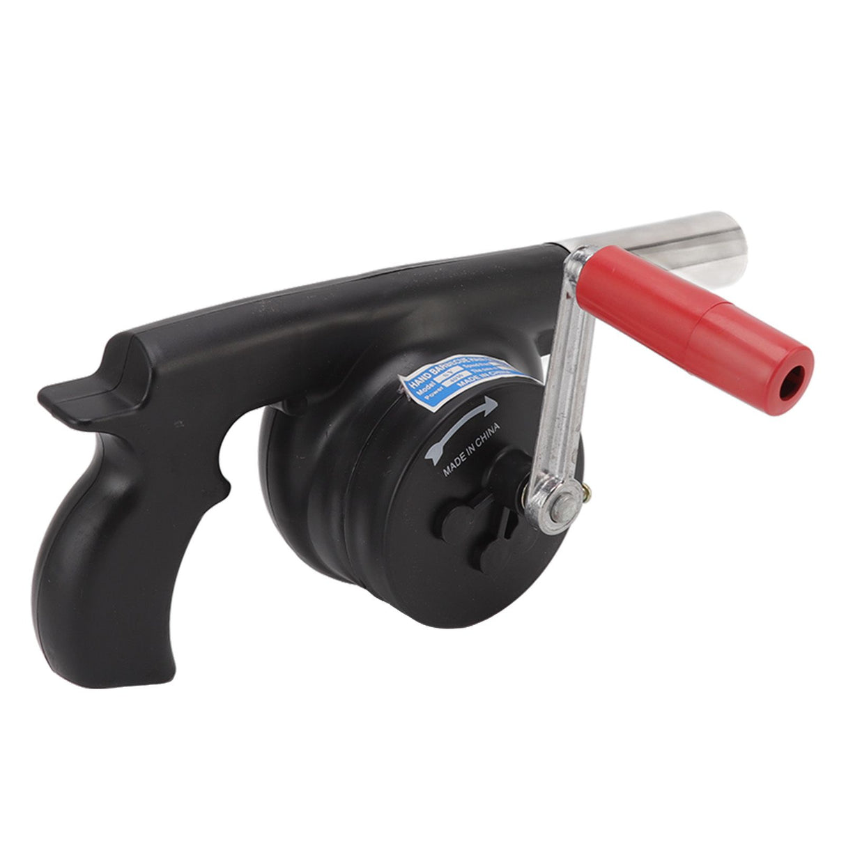 Hand Crank BBQ Blower Lightweight Portable ABS Barbecue Fan for Camping Picnic Fireplace