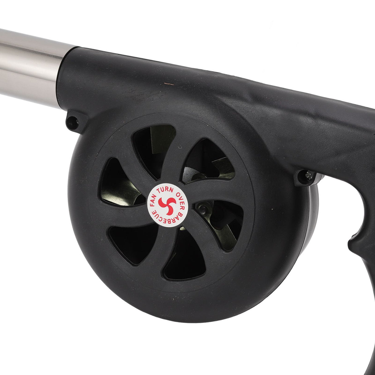 Hand Crank BBQ Blower Lightweight Portable ABS Barbecue Fan for Camping Picnic Fireplace