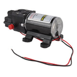 Diaphragm Water Pump Self Priming Intermittent Diaphragm Pump High Pressure Water Pump for Home Marine RL 3203(12V) - Front View