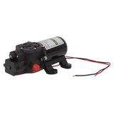 Diaphragm Water Pump Self Priming Intermittent Diaphragm Pump High Pressure Water Pump for Home Marine RL 3203(12V) - Side View