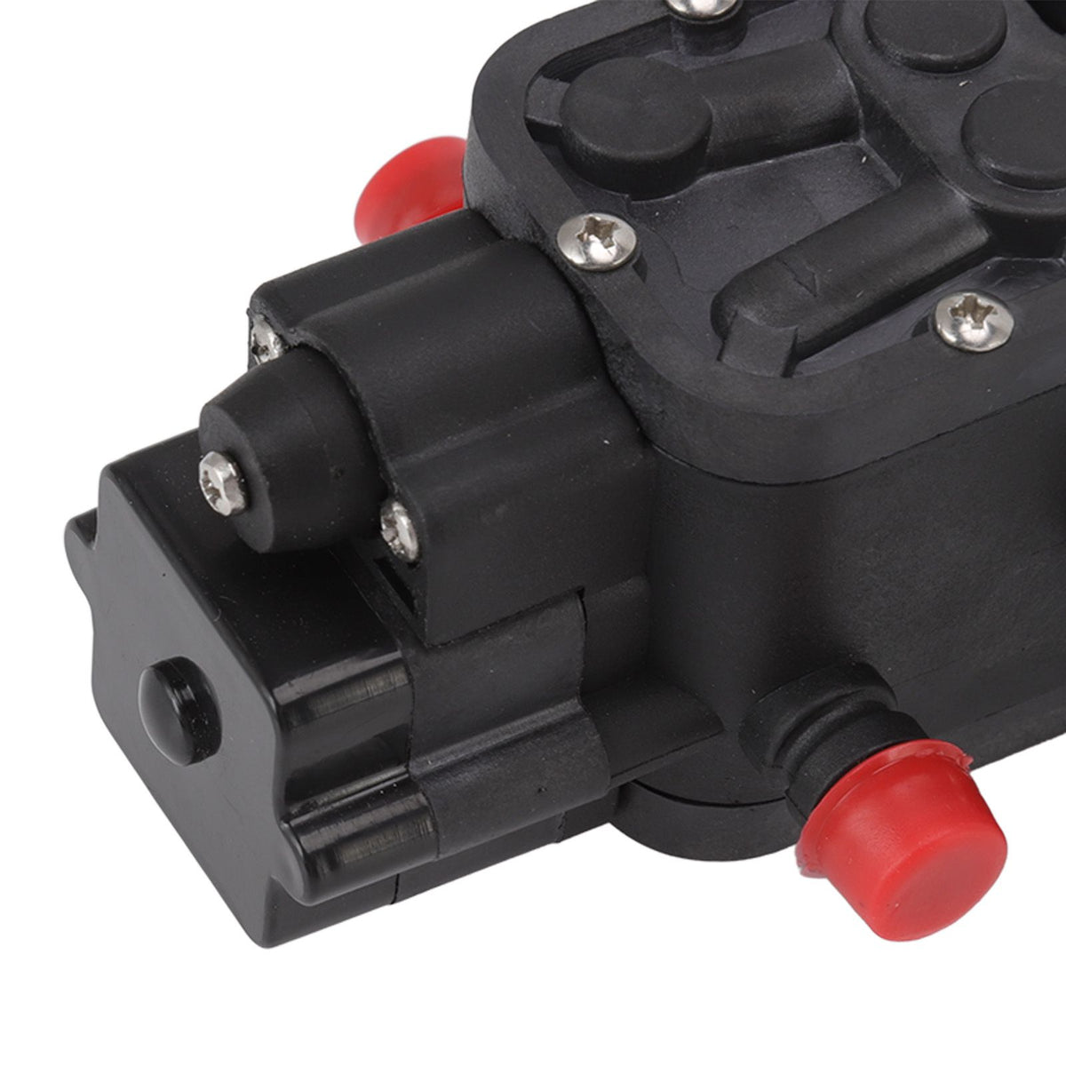 Diaphragm Water Pump Self Priming Intermittent Diaphragm Pump High Pressure Water Pump for Home Marine RL 3203(12V)