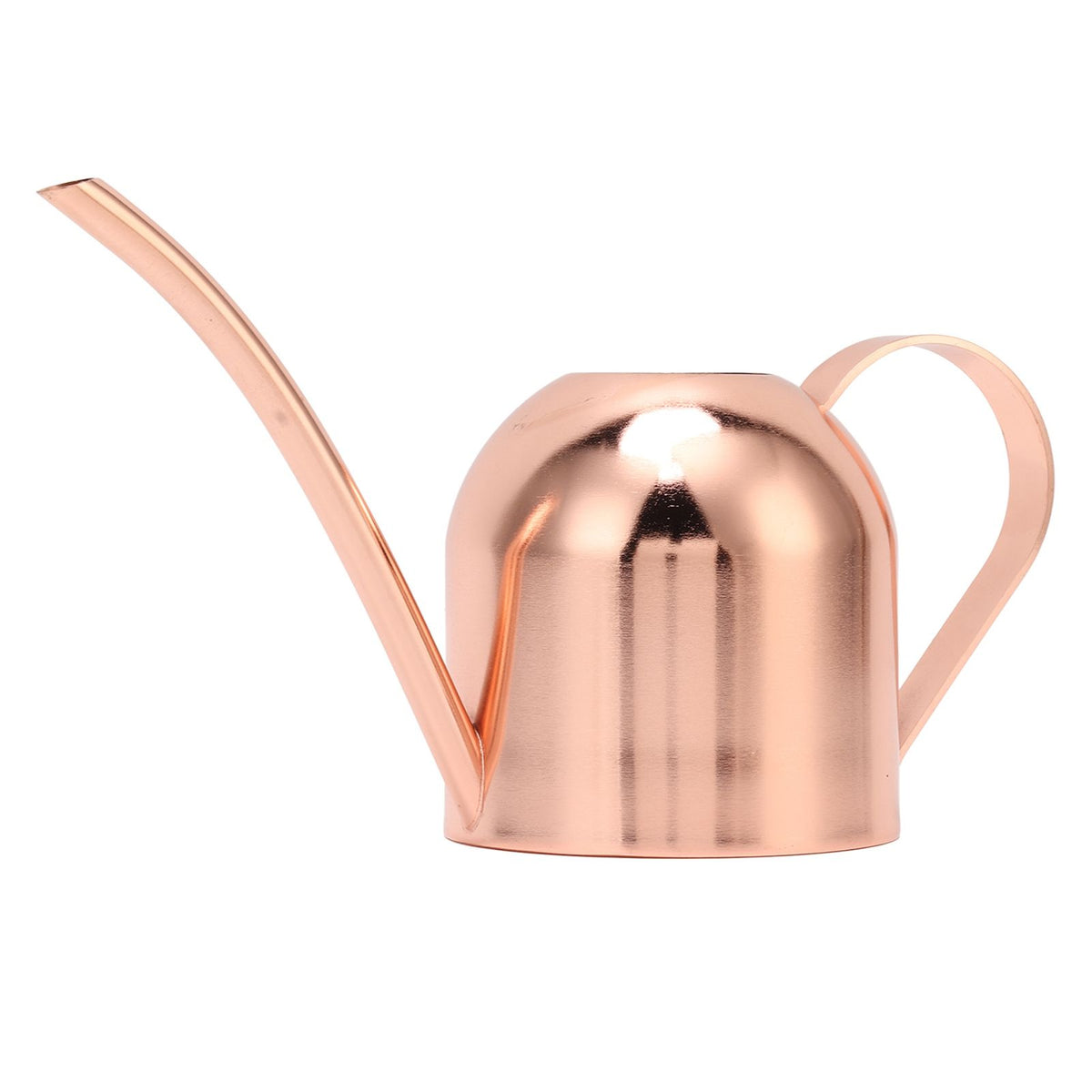 Watering Can for House Bonsai Garden Flower Outdoor Indoor Plants Long Spout Pot Stainless Steel Rose Gold