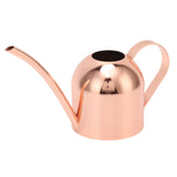 Watering Can for House Bonsai Garden Flower Outdoor Indoor Plants Long Spout Pot Stainless Steel Rose Gold - 45-Degree Angle