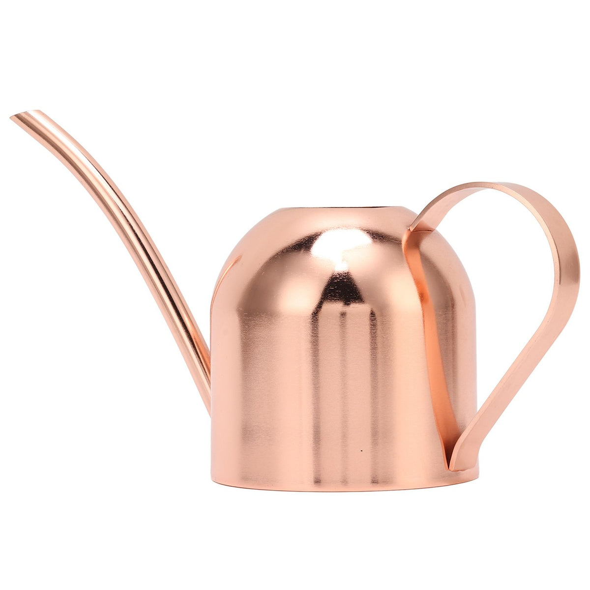 Watering Can for House Bonsai Garden Flower Outdoor Indoor Plants Long Spout Pot Stainless Steel Rose Gold