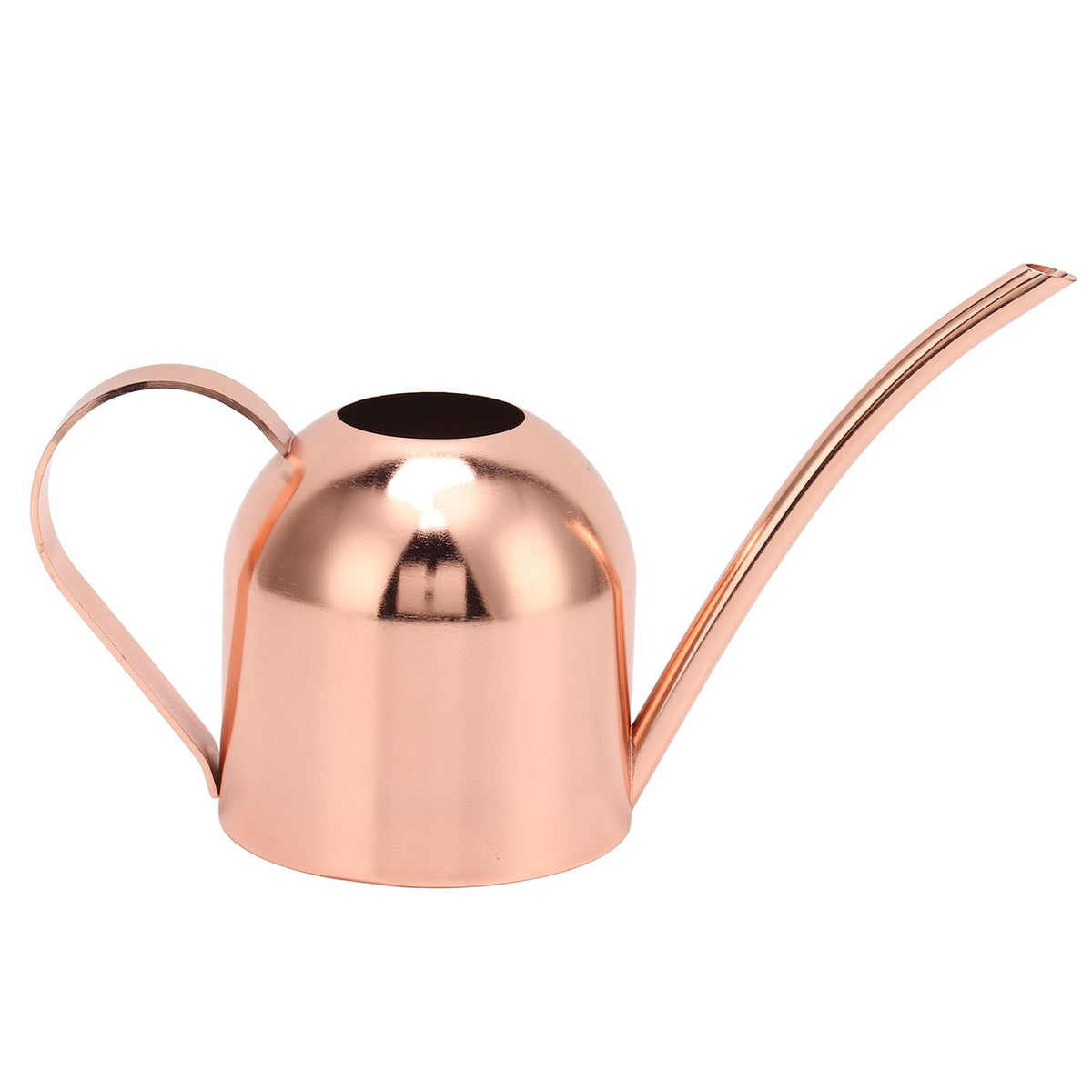 Watering Can for House Bonsai Garden Flower Outdoor Indoor Plants Long Spout Pot Stainless Steel Rose Gold