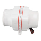 12v Electric In Line Blower ABS Shell Marine Boat in Line Bilge Air Blower Marine Cabin Engine Ventilation Blower Fan 4 Inch