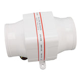 12v Electric In Line Blower ABS Shell Marine Boat in Line Bilge Air Blower Marine Cabin Engine Ventilation Blower Fan 4 Inch