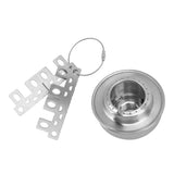 Outdoor Portable Camping Stove Stainless Steel Mini Backpacking Stove for Camping Hiking Backpacking BBQ A - Close-Up Angle