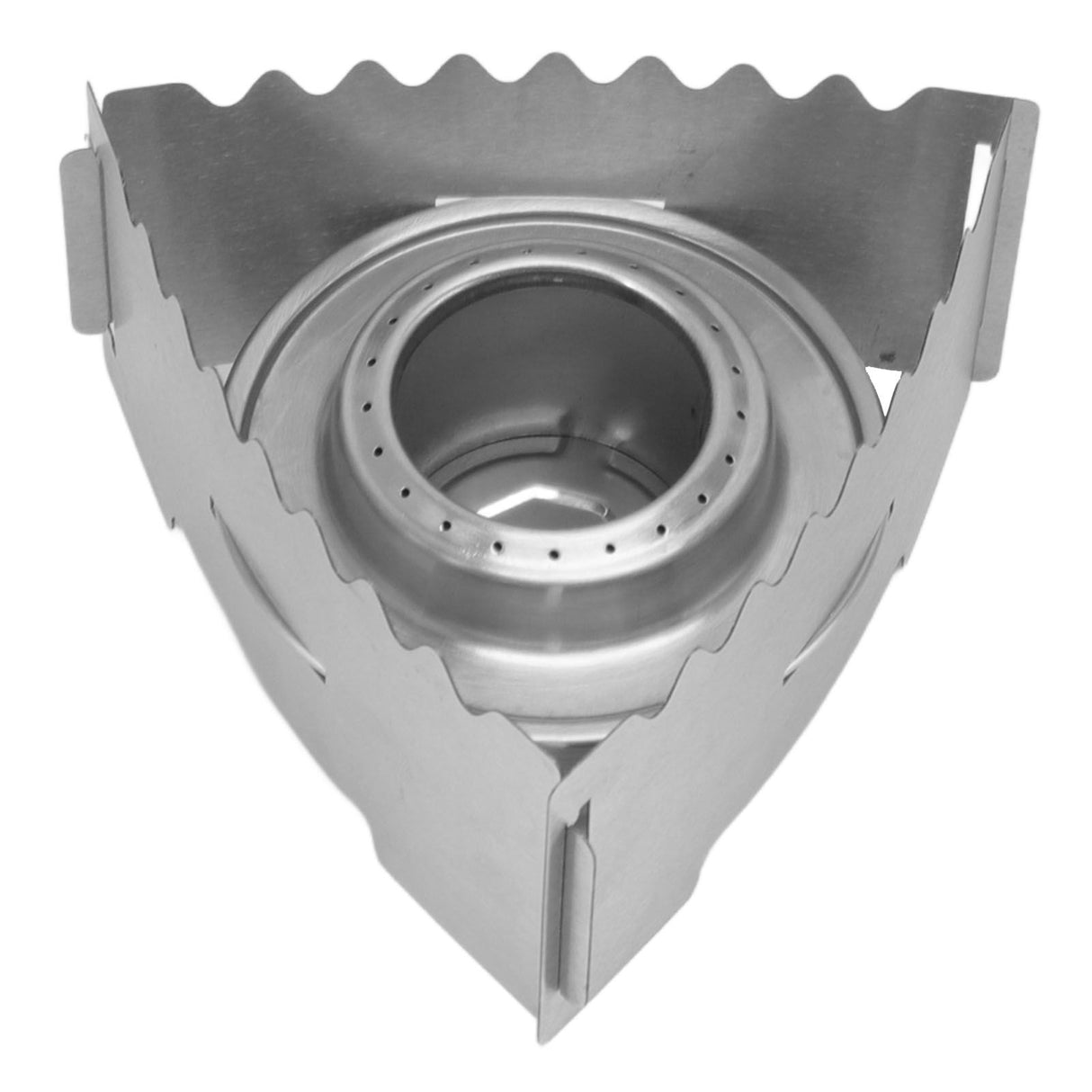Outdoor Portable Camping Stove Stainless Steel Mini Backpacking Stove for Camping Hiking Backpacking BBQ B