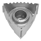 Outdoor Portable Camping Stove Stainless Steel Mini Backpacking Stove for Camping Hiking Backpacking BBQ B