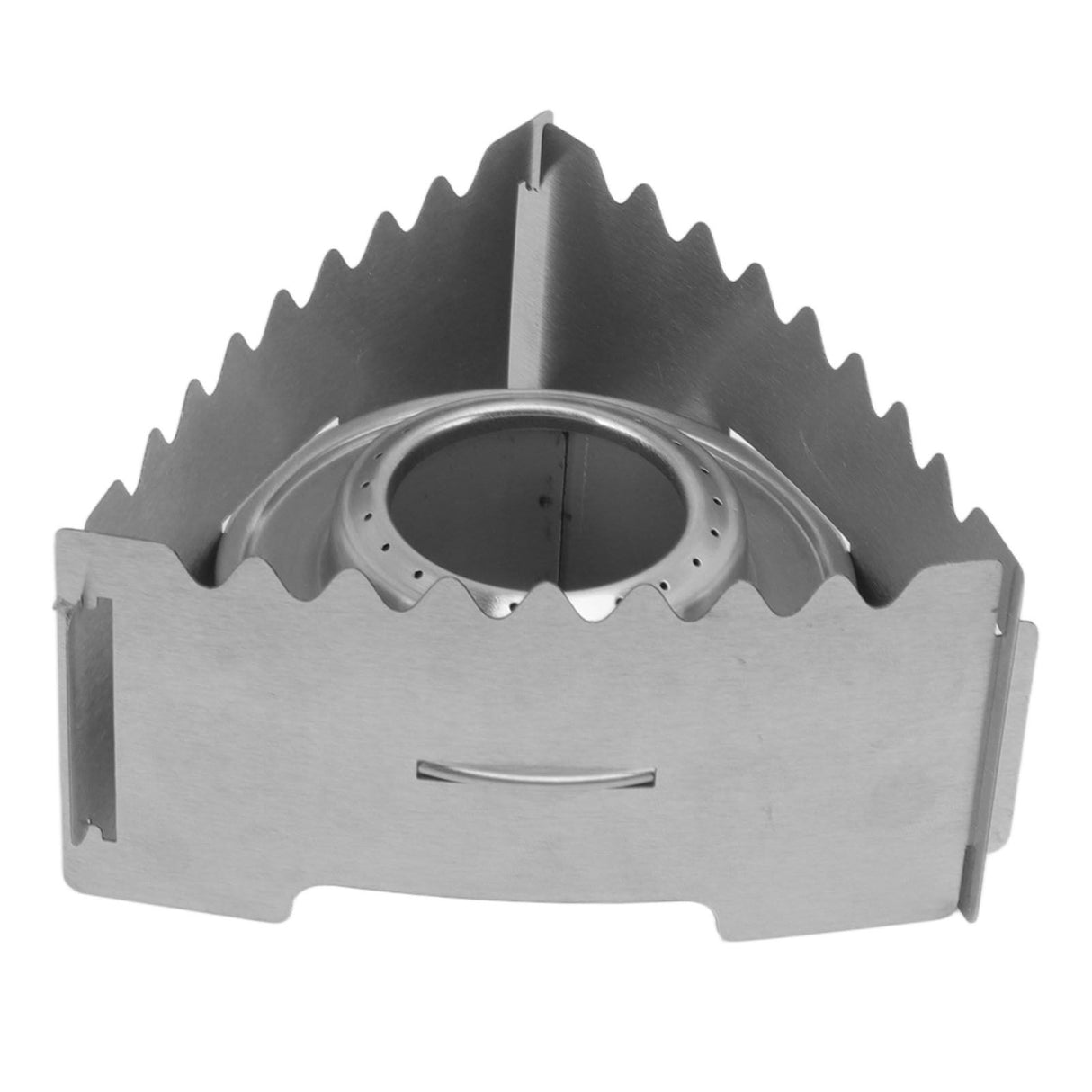 Outdoor Portable Camping Stove Stainless Steel Mini Backpacking Stove for Camping Hiking Backpacking BBQ B