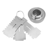Outdoor Portable Camping Stove Stainless Steel Mini Backpacking Stove for Camping Hiking Backpacking BBQ B