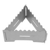 Outdoor Portable Camping Stove Stainless Steel Mini Backpacking Stove for Camping Hiking Backpacking BBQ B - Extra Image