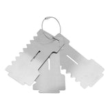 Outdoor Portable Camping Stove Stainless Steel Mini Backpacking Stove for Camping Hiking Backpacking BBQ B