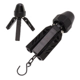 Camping Tripod Aluminum Alloy Stable Multifunctional Black A Shaped Tent Support Pole for Outdoor