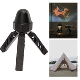 Camping Tripod Aluminum Alloy Stable Multifunctional Black A Shaped Tent Support Pole for Outdoor