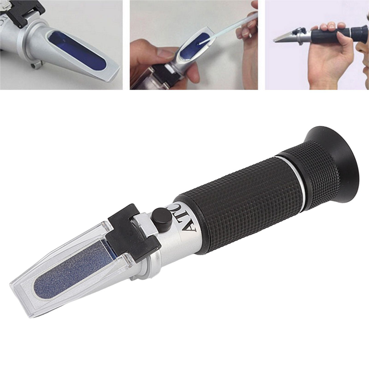 0‑28% Salinity Optical Refractometer Portable Handheld Refractometer for Seawater Aquarium