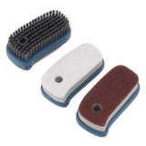 Kitchen Cleaning Brush 3 in 1 Multipurpose Hydraulic BBQ Pot Brush for Home Kitchen Car - Low Angle