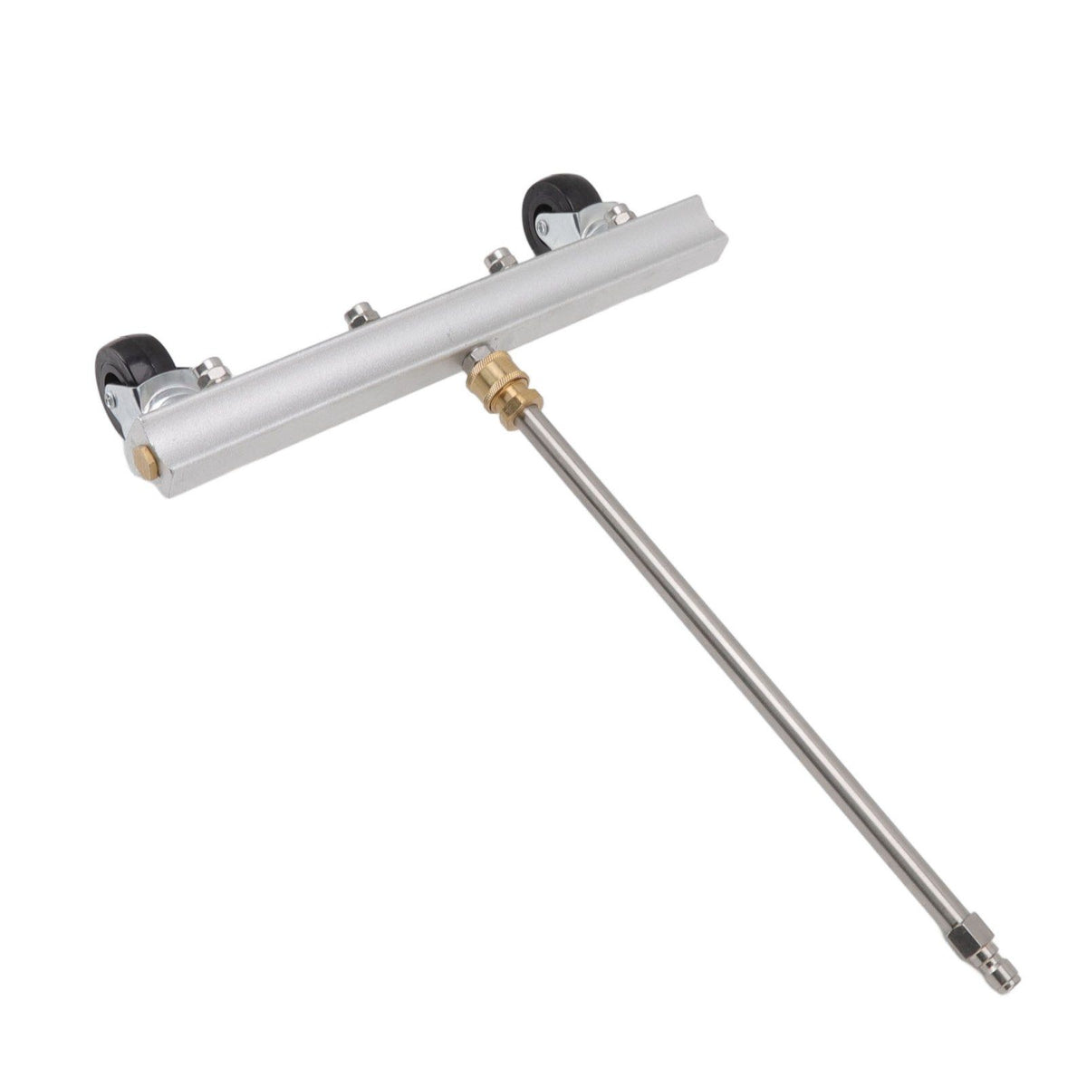 Undercarriage Cleaner Professional Under Car Water Broom with 4 Nozzles for Car Patio Courtyard Entrance