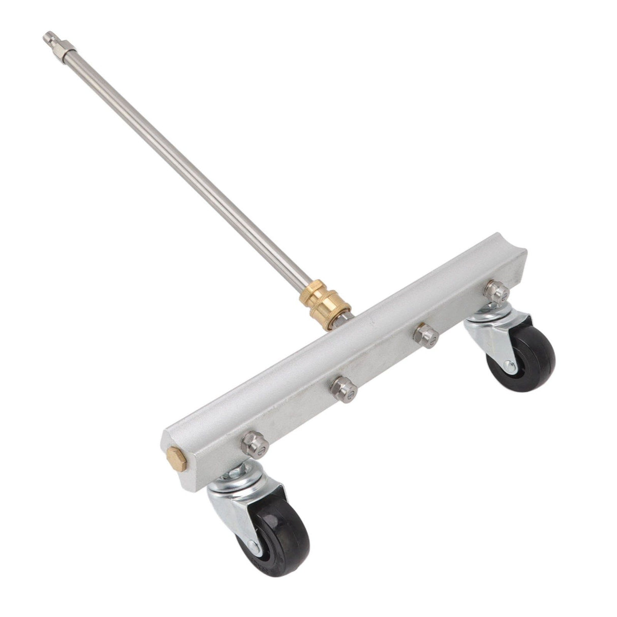 Undercarriage Cleaner Professional Under Car Water Broom with 4 Nozzles for Car Patio Courtyard Entrance