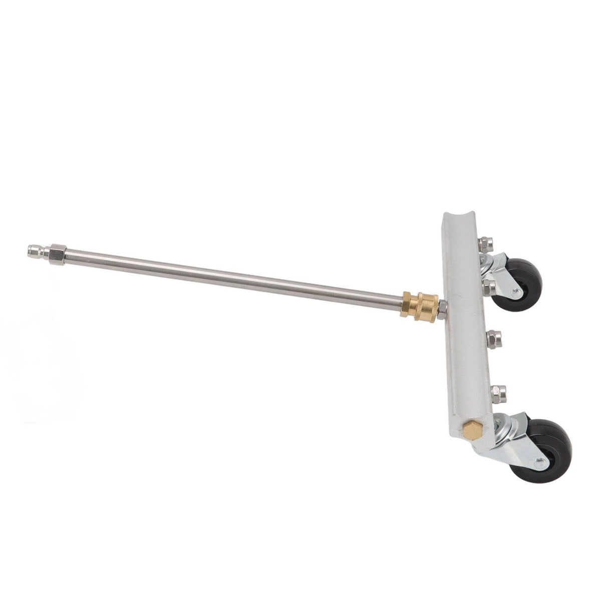 Undercarriage Cleaner Professional Under Car Water Broom with 4 Nozzles for Car Patio Courtyard Entrance