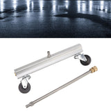 Undercarriage Cleaner Professional Under Car Water Broom with 4 Nozzles for Car Patio Courtyard Entrance