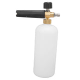 1L Car Wash Foam Spray Bottle Multifunction with G1/4 Quick Connector Copper Foam Lance for Outdoor - Side View