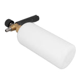 1L Car Wash Foam Spray Bottle Multifunction with G1/4 Quick Connector Copper Foam Lance for Outdoor